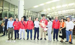 Đo&#224;n thể thao Việt Nam l&#234;n đường tham dự Olympic Paris 2024