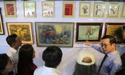 Chiêm ngưỡng loạt tác phẩm của họa sĩ Lê Bá Đảng vừa đưa về từ Pháp