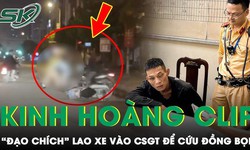 S&#225;ng 16/8: clip đạo ch&#237;ch lao xe v&#224;o CSGT h&#242;ng giải cứu đồng bọn khi trộm xe bất th&#224;nh