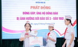 Thiếu nhi TPHCM chung tay hướng về miền Bắc ruột thịt