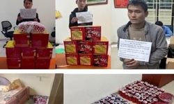 Thu giữ nhiều loại ph&#225;o nổ to v&#224; &#39;khủng&#39; nhất từ trước đến nay