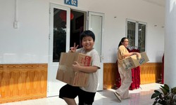 Nhiều trường học ở Hải Phòng quyên góp cứu trợ bà con vùng lũ Thái Nguyên