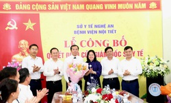 Bệnh viện Nội tiết Nghệ An c&#243; t&#226;n gi&#225;m đốc