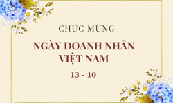 Những mẫu thiệp chúc mừng ngày Doanh nhân Việt Nam 13/10 đẹp nhất