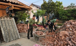 Nhiều c&#225;ch l&#224;m hay, s&#225;ng tạo trong phong tr&#224;o x&#243;a nh&#224; tạm, nh&#224; dột n&#225;t ở Lai Ch&#226;u