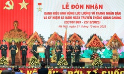 Quân chủng Phòng không – Không quân đón nhận danh hiệu Anh hùng Lực lượng vũ trang Nhân dân