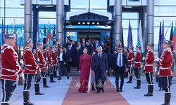 Tổng B&#237; thư T&#244; L&#226;m kết th&#250;c chuyến thăm ch&#237;nh thức Bulgaria