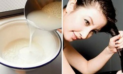 Cách tự làm nước gạo lên men giúp tóc đẹp như đi spa