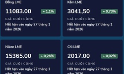 Giá kim loại tiếp tục leo cao