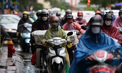 Miền Bắc giảm nhiệt, mưa r&#233;t gia tăng bởi kh&#244;ng kh&#237; lạnh tăng cường