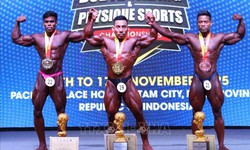 Lực sĩ Phạm Văn Mách vô địch thể hình thế giới ở tuổi 49