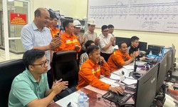 Đ&#243;ng điện th&#224;nh c&#244;ng m&#225;y biến &#225;p AT2 Trạm biến &#225;p 220kV Bắc Quang tăng cường đảm bảo điện cho miền Bắc