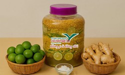 Chanh gừng đường ph&#232;n hỗ trợ tăng cường đề kh&#225;ng tự nhi&#234;n trong m&#249;a bệnh h&#244; hấp