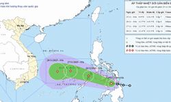 B&#227;o số 15 khi v&#224;o Biển Đ&#244;ng sẽ mạnh l&#234;n, giật cấp 12