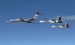 M&#225;y bay &#39;Ngọc trai đen&#39; Tu-134 độc nhất v&#244; nhị của Nga bị NATO chặn tr&#234;n biển Baltic