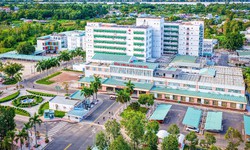 Bệnh viện Đa khoa Ch&#226;u Đốc, An Giang kh&#244;ng gian xanh, nơi người d&#226;n y&#234;n t&#226;m đến chữa bệnh