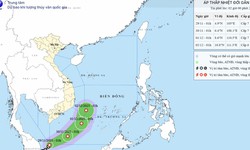 Chuy&#234;n gia: Đường đi kỳ lạ của &#225;p thấp nhiệt đới tr&#234;n Biển Đ&#244;ng l&#224; chưa từng được ghi nhận