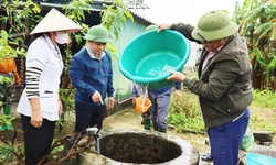 Ng&#224;nh Y tế H&#224; Tĩnh triển khai phun khử khuẩn, xử l&#253; m&#244;i trường sau lũ