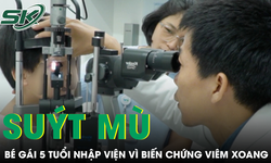 Cứu b&#233; g&#225;i 5 tuổi su&#253;t m&#249; v&#236; biến chứng vi&#234;m xoang