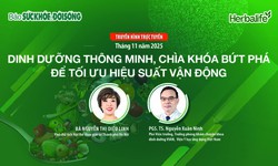 Truyền h&#236;nh trực tuyến: Dinh dưỡng th&#244;ng minh, ch&#236;a kh&#243;a bứt ph&#225; để tối ưu hiệu suất