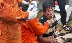 T&#236;m thấy 1 trong 3 người mất t&#237;ch ở Quảng Ng&#227;i sau 2 ng&#224;y tr&#244;i dạt tr&#234;n biển
