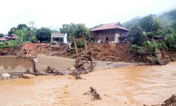 C&#225;c điểm c&#243; nguy cơ lũ qu&#233;t, sạt lở đất từ Thanh H&#243;a đến Quảng Trị