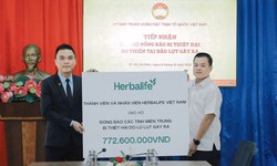 Herbalife Việt Nam nâng tổng số tiền đóng góp 3.976.600.000 đồng ủng hộ đồng bào bị thiệt hại do thiên tai bão lũ gây ra