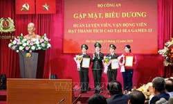 Kỷ lục gia SEA Games Trịnh Thu Vinh được tuyển dụng vào lực lượng Công an nhân dân