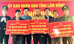 Khởi động 'Chiến dịch Quang Trung' hỗ trợ xây dựng nhà ở cho người dân vùng lũ Lâm Đồng