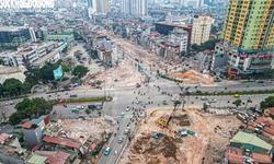 Diện mạo Vành đai 1 sau khi phá dỡ loạt công trình lớn