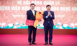 Bệnh viện Hữu nghị Đa khoa Nghệ An vinh danh Ph&#243; Gi&#225;o sư, Tiến sĩ, B&#225;c sĩ Quế Anh Tr&#226;m