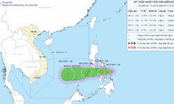 &#193;p thấp nhiệt đới gần Biển Đ&#244;ng c&#243; khả năng mạnh l&#234;n th&#224;nh b&#227;o, c&#225;c tỉnh th&#224;nh chuẩn bị ứng ph&#243;