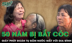 Đẫm nước mắt giây phút đoàn tụ sau hơn 50 năm bị bắt cóc của người phụ nữ bán cá