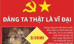 Đảng ta thật l&#224; vĩ đại