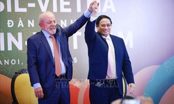 Thủ tướng Phạm Minh Ch&#237;nh v&#224; Tổng thống Lula da Silva c&#249;ng dự Diễn đ&#224;n kinh tế Việt Nam - Brazil