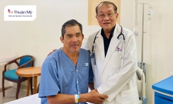 Nội soi điều trị sỏi b&#224;ng quang kết hợp u ph&#236; đại l&#224;nh t&#237;nh tuyến tiền liệt