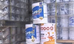 Đường d&#226;y sản xuất gần 600 loại sữa giả &#39;trốn thuế&#39; hơn 28 tỷ đồng