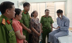 Khống chế đối tượng nghi sử dụng ma t&#250;y, một đại &#250;y c&#244;ng an bị thương