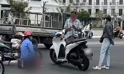 Sự thật ‘kh&#244;ng ngờ’ về clip người đ&#224;n &#244;ng quỳ giữa đường xin bỏ qua va chạm giao th&#244;ng