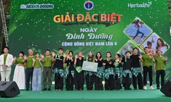 Ấn tượng với tiết mục giành giải Đặc biệt tại Ngày Dinh dưỡng cộng đồng Việt Nam lần 4