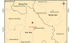 2 trận động đất li&#234;n tiếp vừa xảy ra s&#225;ng nay ở Kon Tum