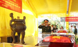 X&#250;c động lễ truy điệu, an t&#225;ng h&#224;i cốt liệt sĩ hy sinh tại L&#224;o