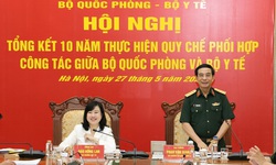 Bộ Quốc ph&#242;ng v&#224; Bộ Y tế đ&#227; phối hợp chặt chẽ, to&#224;n diện, gắn c&#244;ng t&#225;c quốc ph&#242;ng với y tế, y tế với quốc ph&#242;ng