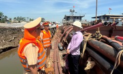 Hải Ph&#242;ng xử l&#253; dứt điểm t&#236;nh trạng khai th&#225;c, vận chuyển c&#225;t, sỏi tr&#225;i ph&#233;p