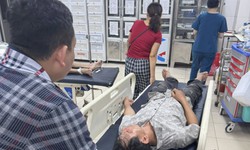 Video người đ&#224;n &#244;ng ở H&#224; Tĩnh bị đ&#225;nh tới tấp tại nh&#224; ri&#234;ng