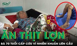 Cấp cứu v&#236; nhiễm khuẩn nguy hiểm sau bữa cơm thịt lợn
