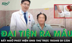 Đại tiện ra m&#225;u suốt 2 th&#225;ng, người phụ nữ ph&#225;t hiện ung thư trực tr&#224;ng di căn