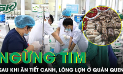 Người đ&#224;n &#244;ng H&#224; Nội ngừng tim sau khi ăn tiết canh, l&#242;ng lợn ở qu&#225;n quen