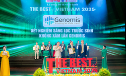 X&#233;t nghiệm Genomis được vinh danh tại Lễ trao giải The best of Vietnam 2025