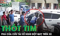 Người thợ điện lạnh dũng cảm ph&#225; cửa cứu t&#224;i xế đột quỵ tr&#234;n chiếc xe đang tr&#244;i tự do